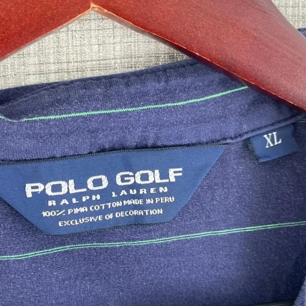 Polo Ralph Lauren Golf Polo shirt Mens XL Blue 2180